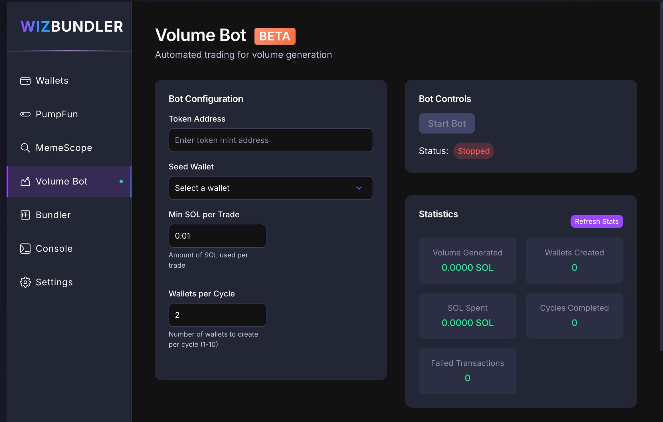 VolumeBot Automation